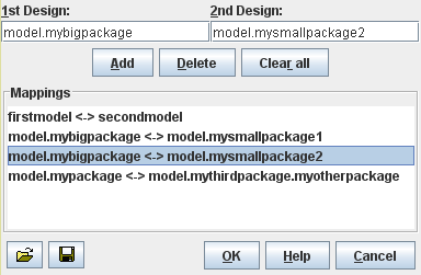 Mappings Dialog